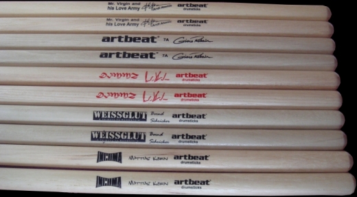 Custom personalized drumsticks economy hickory, 20 pairs